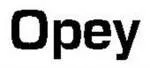 OPEY company logo